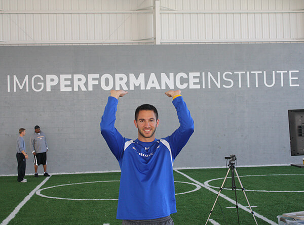 Man at the IMG Performance Institute